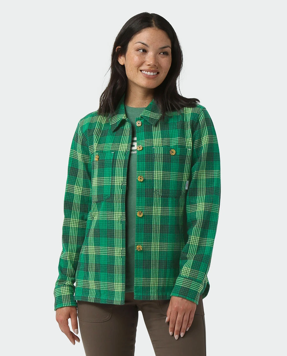 Stio Women's Hutkeeper Flannel Shirt 19 Stio Women's Hutkeeper Flannel Shirt - Image 17