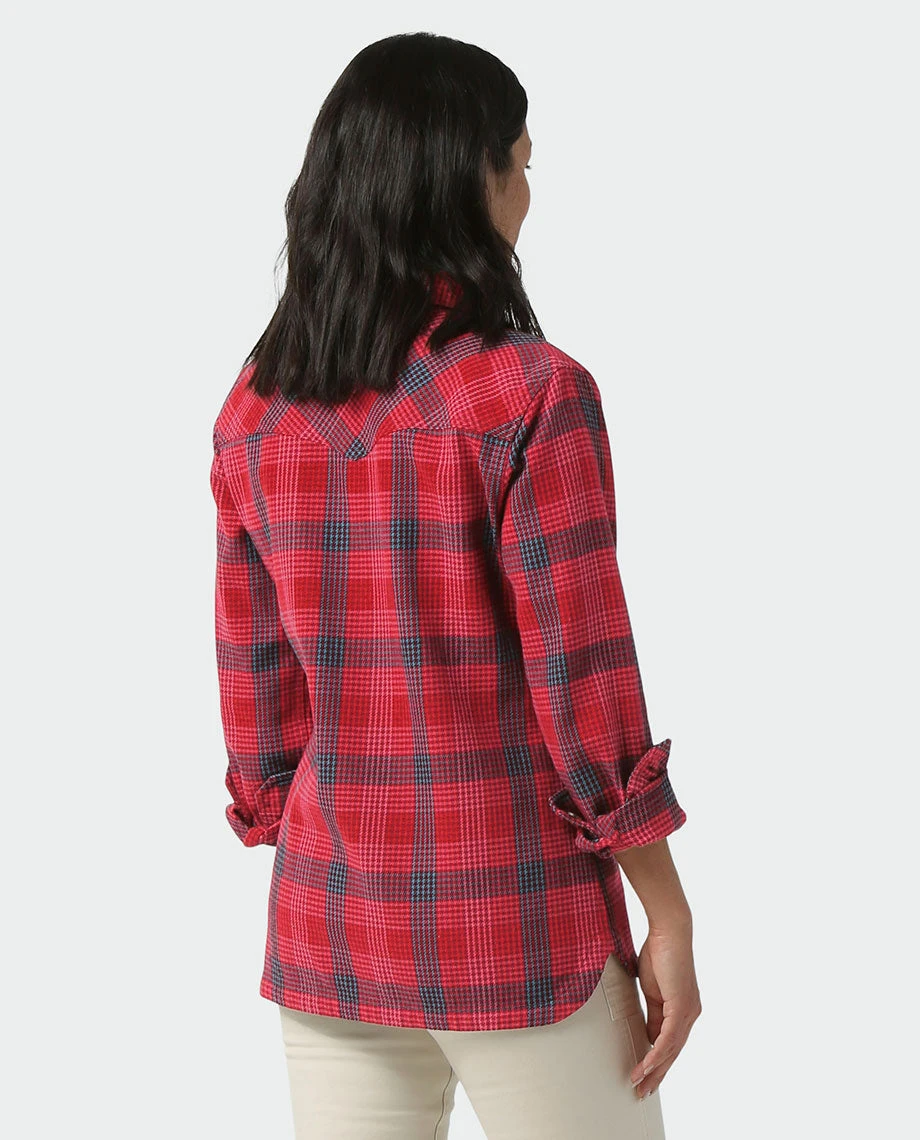 Stio Women's Hutkeeper Flannel Shirt 12 Stio Women's Hutkeeper Flannel Shirt - Image 10
