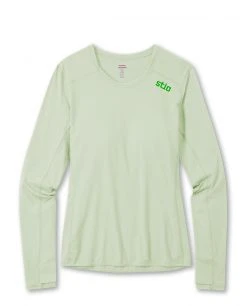 Stio Women's Hylas Crew LS -Stio Shop Online W Hylas Crew Honey Dew