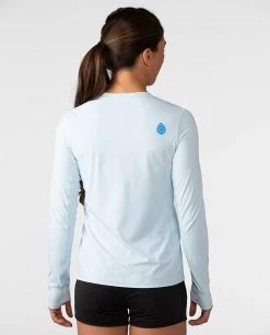 Stio Women's Hylas Crew LS -Stio Shop Online W Hylas Crew LS Misty Cloud 2