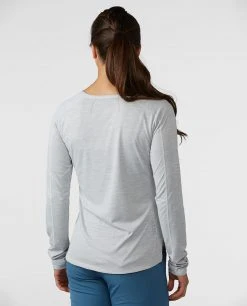 Stio Women's Icefloe Tech Tee LS 29 Stio Women's Icefloe Tech Tee LS -Stio Shop Online W Icefloe Tech LS Quiet Gray 2