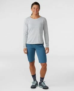 Stio Women's Icefloe Tech Tee LS 27 Stio Women's Icefloe Tech Tee LS -Stio Shop Online W Icefloe Tech LS Quiet Gray 3