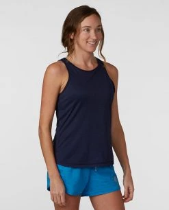 Stio Women's Icefloe Tech Tank -Stio Shop Online W Icefloe Tech Tank Maritime Blue 1