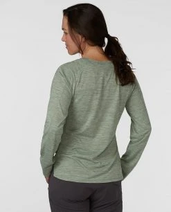 Stio Women's Icefloe Tech Tee LS 18 Stio Women's Icefloe Tech Tee LS -Stio Shop Online W Icefloe Tech Tee LS Lily Pad 2