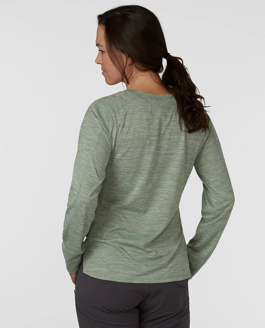 Stio Women's Icefloe Tech Tee LS 5 Stio Women's Icefloe Tech Tee LS - Image 3