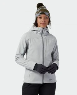 Stio Women's Millibar WINDSTOPPER® Hooded Jacket 28 Stio Women's Millibar WINDSTOPPER® Hooded Jacket -Stio Shop Online W Millibar Windstopper Hooded Jacket Quiet Gray 8