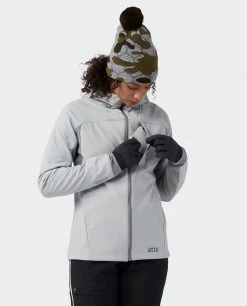 Stio Women's Millibar WINDSTOPPER® Hooded Jacket 31 Stio Women's Millibar WINDSTOPPER® Hooded Jacket -Stio Shop Online W Millibar Windstopper Hooded Jacket Quiet Gray 9