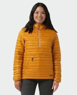 Stio Women's Pinion Down Pullover -Stio Shop Online W Pinion Down Pullover Bourbon 1