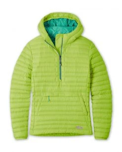 Stio Women's Pinion Down Pullover -Stio Shop Online W Pinion Down Pullover Lime Zest