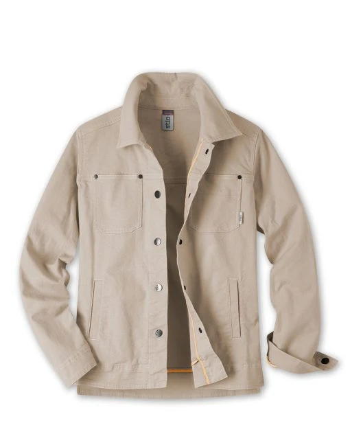 Stio Women's Ralston Canvas Jacket -Stio Shop Online W Ralston Canvas Jacket Pebble