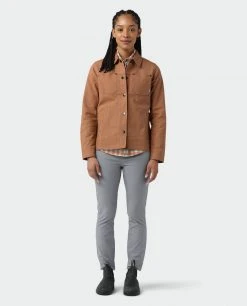 Stio Women's Ralston Canvas Jacket -Stio Shop Online W Ralston Canvas Jacket Tawny 1 Full