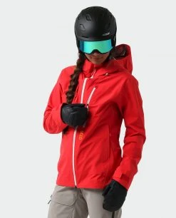 Stio Women's Raymer Jacket -Stio Shop Online W Raymer Jacket Risk Red 3