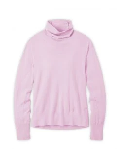 Stio Women's Rune Turtleneck Sweater -Stio Shop Online W Rune TurtleNeckSweater FrostedLilac