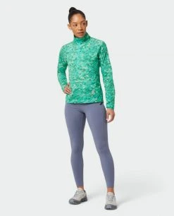 Stio Women's Second Light Pullover -Stio Shop Online W Second Light Pullover Forest Canopy Camo 1 Full