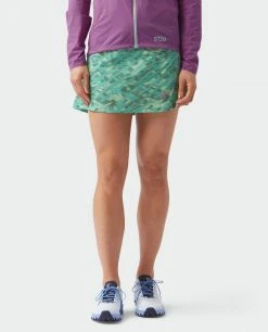 Stio Women's Second Light Skirt -Stio Shop Online W Second Light Skirt Forest Canopy Camo 3 Bottom