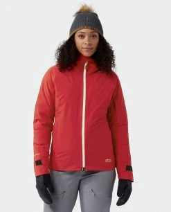 Stio Women's Shot 7 Down Jacket -Stio Shop Online W Shot 7 Jacket Risk Red 1