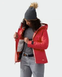 Stio Women's Shot 7 Down Jacket -Stio Shop Online W Shot 7 Jacket Risk Red 4