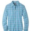 Stio Women's Sidley Shirt 1 Stio Women's Sidley Shirt -Stio Shop Online W Sidley Shirt Glacier Pool Plaid