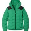 Stio Women's Skillet Stretch Down Hooded Jacket -Stio Shop Online W Skillet Stretch Down Hooded Jacket Greenery