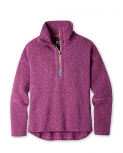 Stio Women's Sweetwater Fleece Half Zip -Stio Shop Online W Sweetwater Fleece Half Zip Backyard Berry
