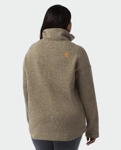 Stio Women's Sweetwater Fleece Half Zip -Stio Shop Online W Sweetwater Fleece Half Zip Sage Flats Alt 4