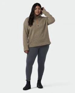 Stio Women's Sweetwater Fleece Half Zip -Stio Shop Online W Sweetwater Fleece Half Zip Sage Flats Alt 5