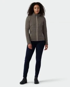 Stio Women's Sweetwater Fleece Jacket -Stio Shop Online W Sweetwater Fleece Jacket Scorched Rock 4