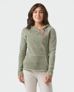 Stio Women's Sweetwater Fleece Hoodie -Stio Shop Online W Sweetwater Hoodie Honey Dew 3 Top