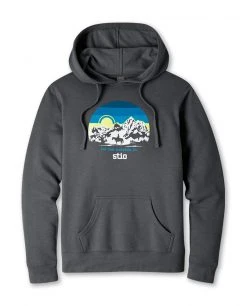 Stio Women's Teton Sunset Hoodie -Stio Shop Online W Teton Sunset Sweatshirt Charcoal Heather