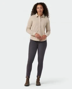 Stio Women's Thermop Fleece Snap Shirt 35 Stio Women's Thermop Fleece Snap Shirt -Stio Shop Online W Thermop Fleece Snap Shirt Pebble 4