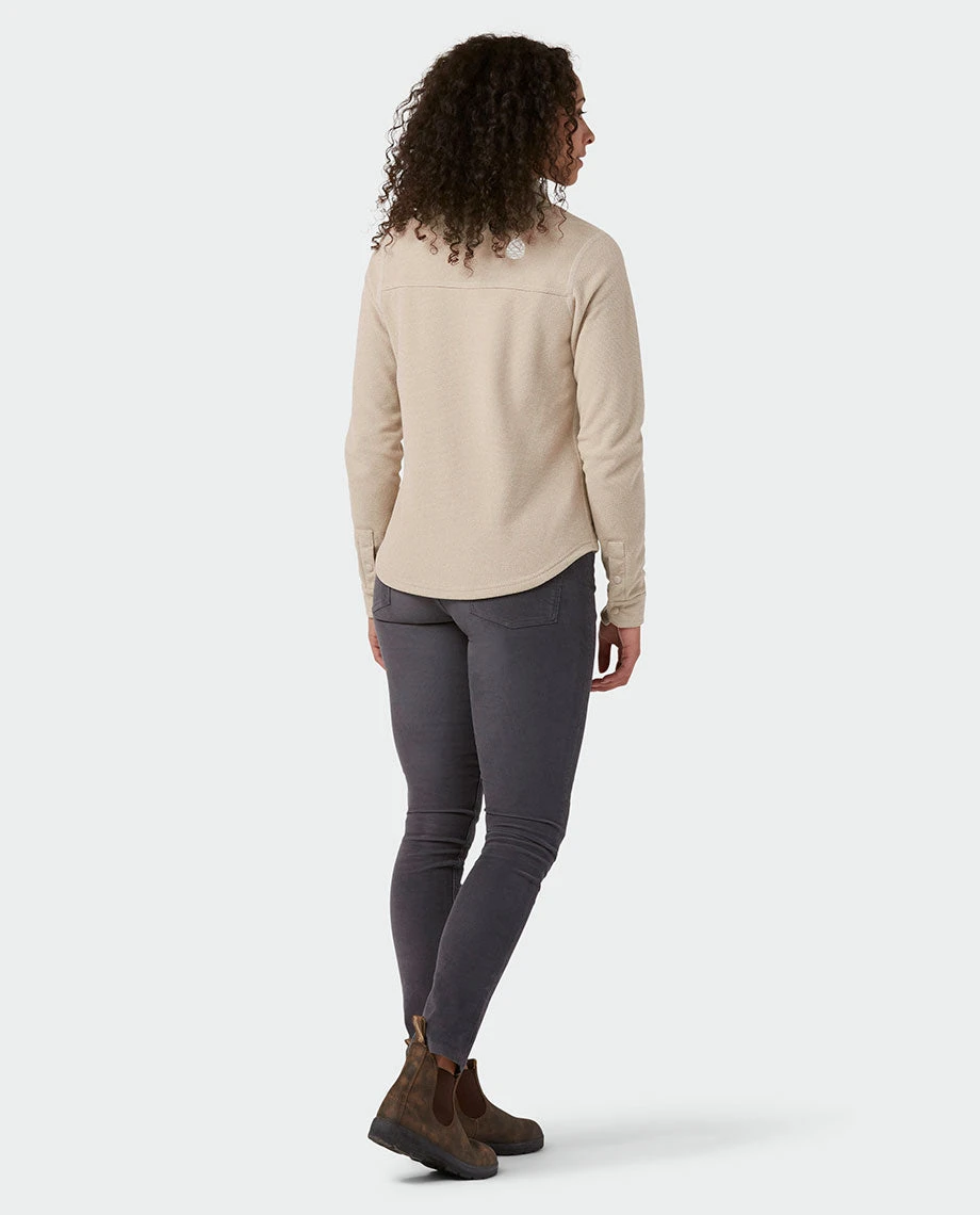 Stio Women's Thermop Fleece Snap Shirt 14 Stio Women's Thermop Fleece Snap Shirt - Image 12