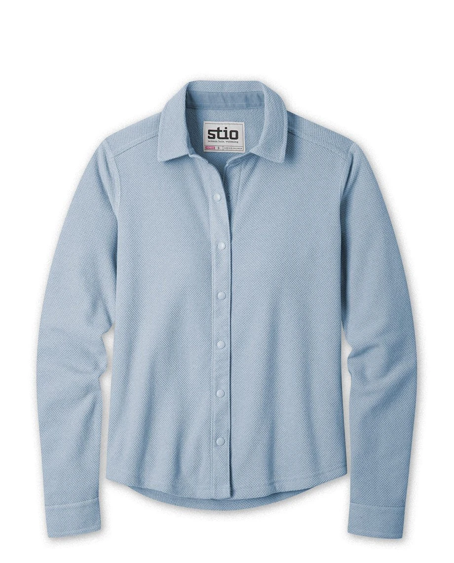 Stio Women's Thermop Fleece Snap Shirt 3 Stio Women's Thermop Fleece Snap Shirt