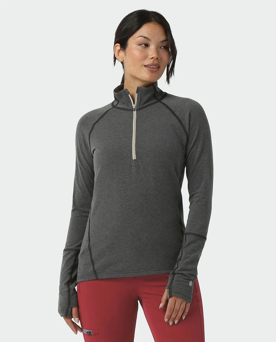 Stio Women's Tipton Tech Half Zip 4 Stio Women's Tipton Tech Half Zip - Image 2