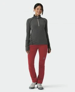 Stio Women's Tipton Tech Half Zip 36 Stio Women's Tipton Tech Half Zip -Stio Shop Online W Tipton Tech Half Zip Boundary Black Heather 4