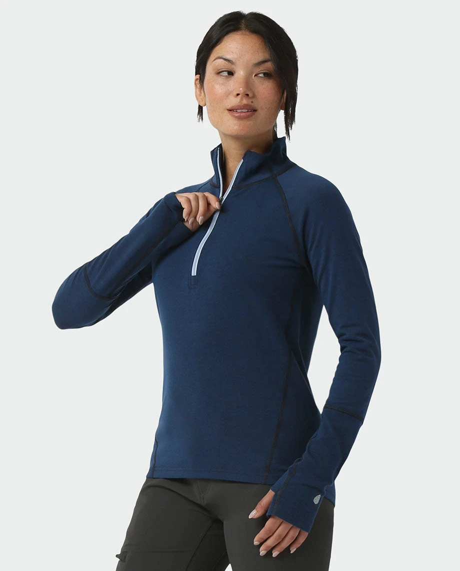 Stio Women's Tipton Tech Half Zip 10 Stio Women's Tipton Tech Half Zip - Image 8