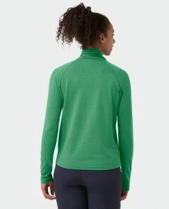 Stio Women's Tipton Tech Turtleneck 30 Stio Women's Tipton Tech Turtleneck -Stio Shop Online W Tipton Tech Turtleneck Greenery Heather 2