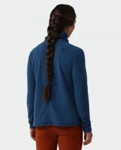 Stio Women's Turpin Fleece Funnel Neck -Stio Shop Online W Turpin Fleece Funnel Neck Navy Peony Heather 2