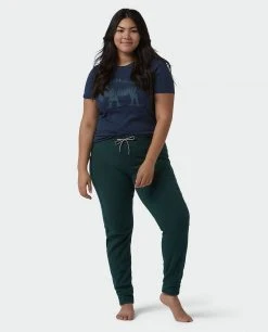 Stio Women's Turpin Fleece Pant -Stio Shop Online W Turpin Fleece Pant Treeline Green Heather Alt 4 0ee0b01f 4cd5 4626 bfc9 96cdd8c4ce72