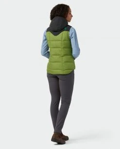 Stio Women's Woodson Down Vest -Stio Shop Online W Woodson Down Vest Forest Olive 5