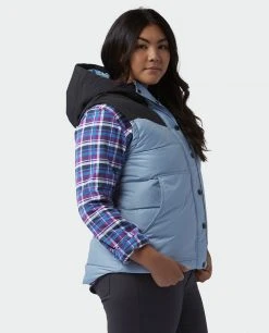 Stio Women's Woodson Down Vest -Stio Shop Online W Woodson Down Vest Wind River Blue Alt 4